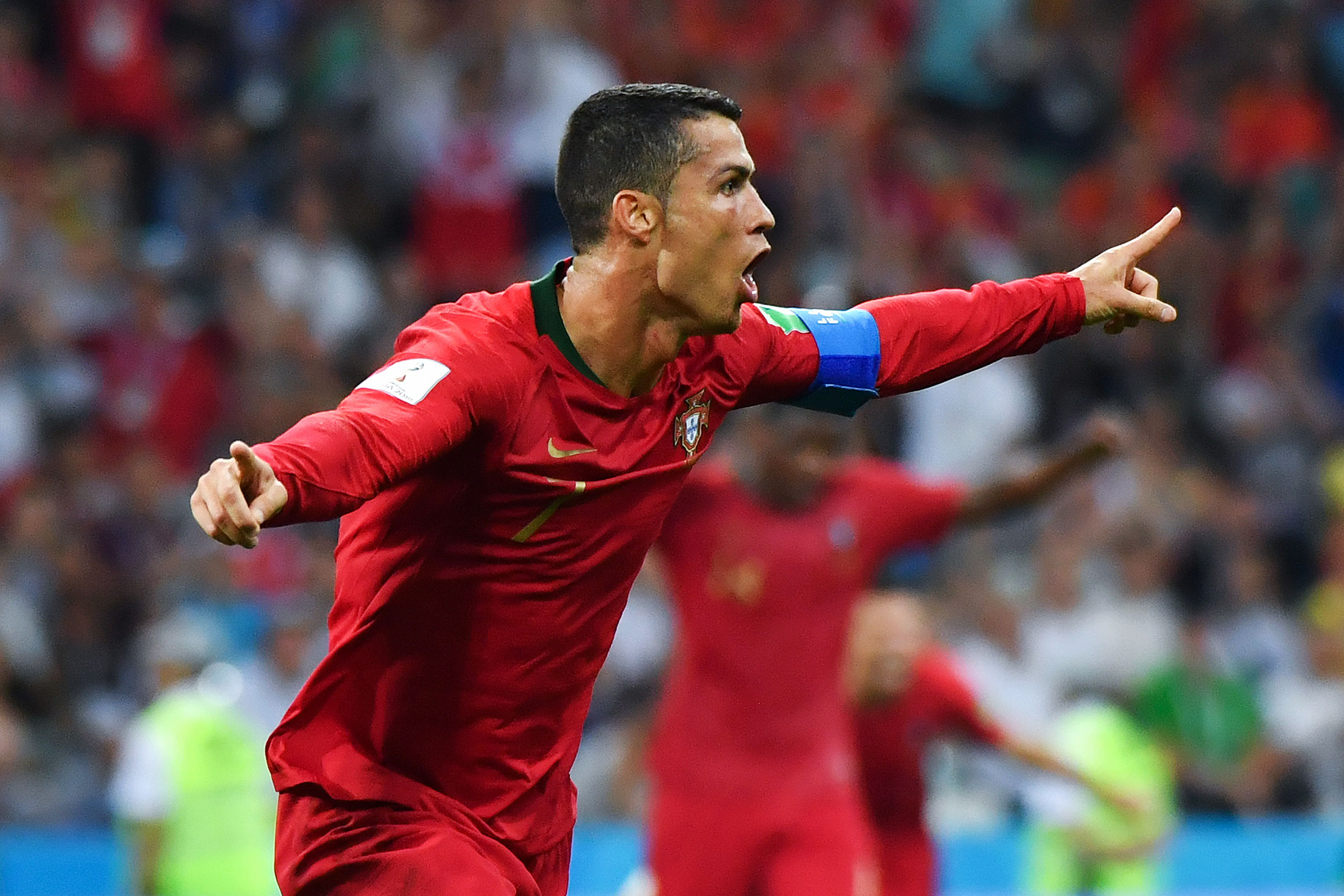 2014 World Cup - CR7 not happy with referee decision