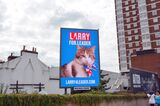 Twitter Users Delighted to See Billboards Announcing Larry the Cat's Bid for PM