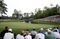 AUGUSTA, GA - APRIL 09: Jordan Spieth of the United States putts on the 16th green as a gallery of patrons look on during the first round of the 2015 Masters Tournament at Augusta National Golf Club on April 9, 2015 in Augusta, Georgia. (Photo by Ezra Shaw/Getty Images)