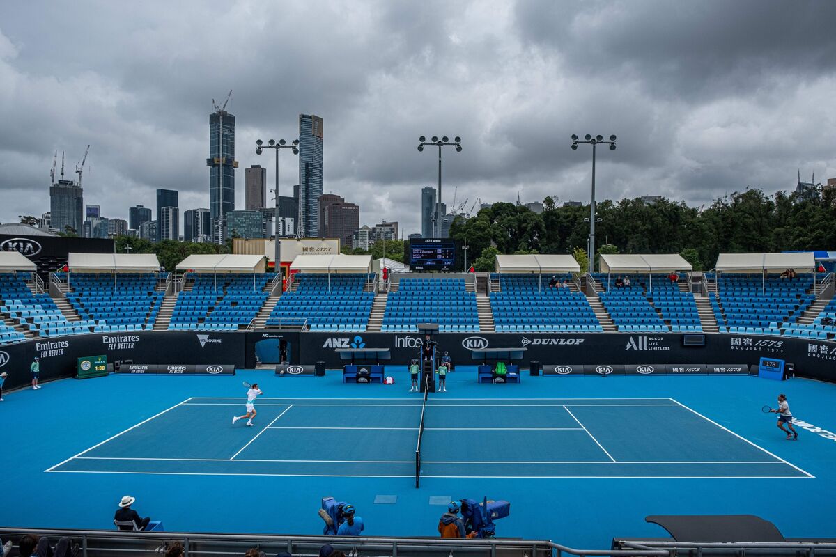 Australian Open May Halt Play in Elevated Air Pollution - Bloomberg