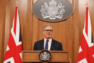 UK Prime Minister Keir Starmer Hosts News Conference