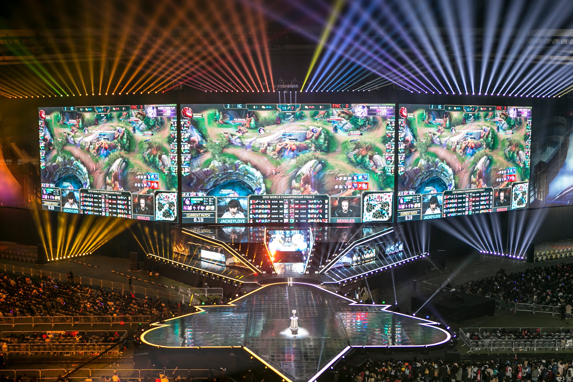 League of Legends World Championships take over Atlanta, T1 and