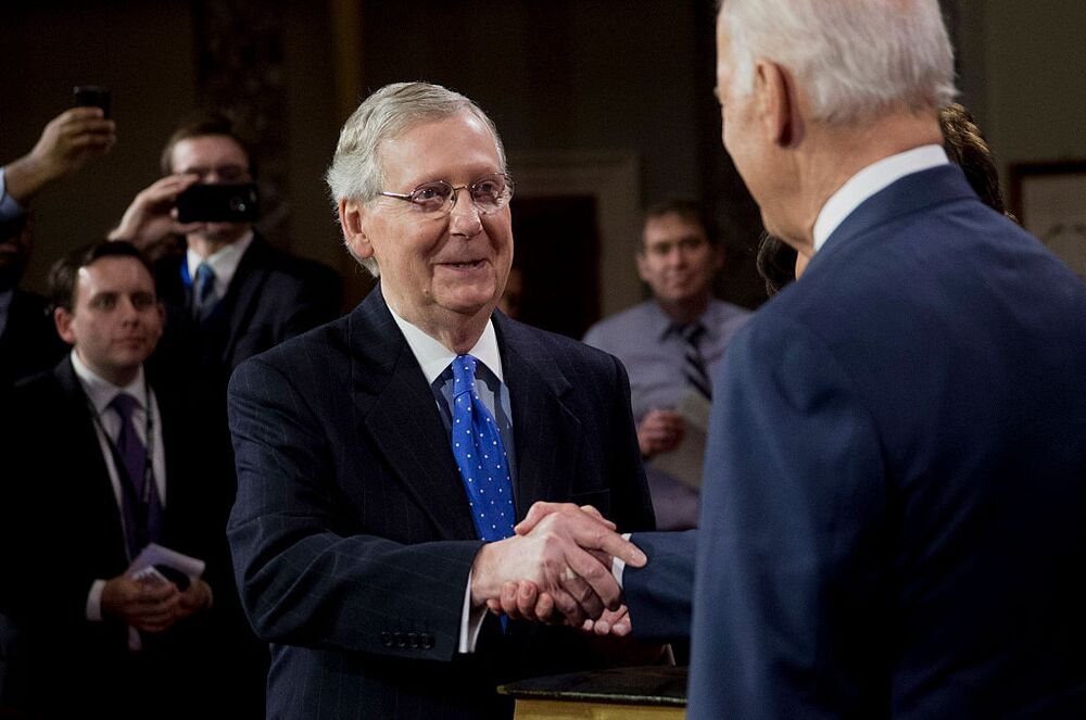 Joe Biden and Mitch McConnell: Is Bipartisanship Possible? - Bloomberg
