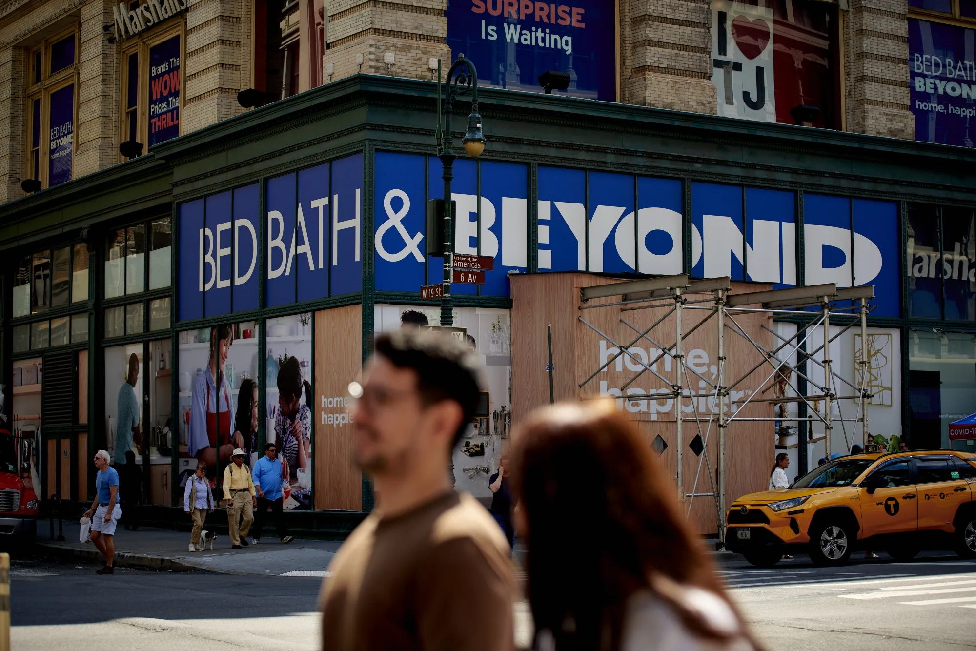 A Bed Bath &amp; Beyond store in New York.