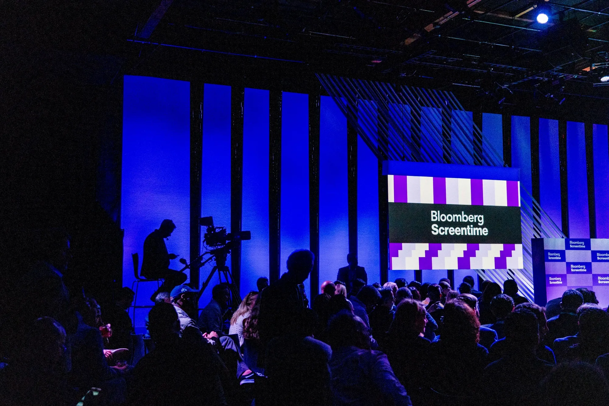 The Bloomberg Screentime event on Wednesday in Los Angeles.