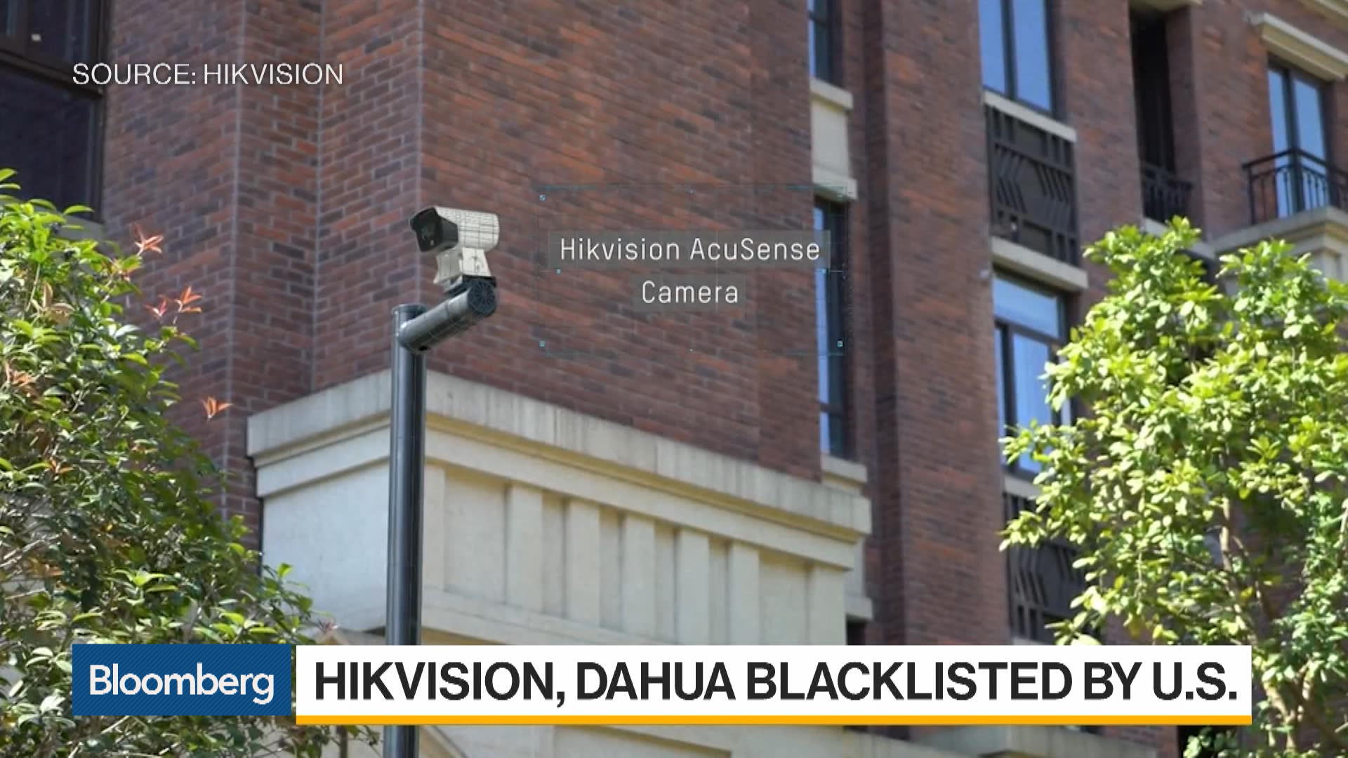 dahua cameras banned