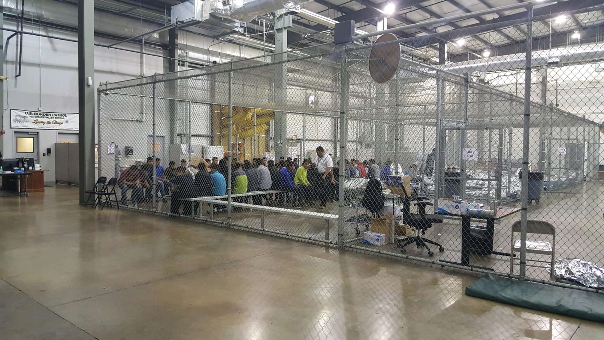 The Central Processing Center&nbsp;in McAllen, Texas, on June 17, 2018.