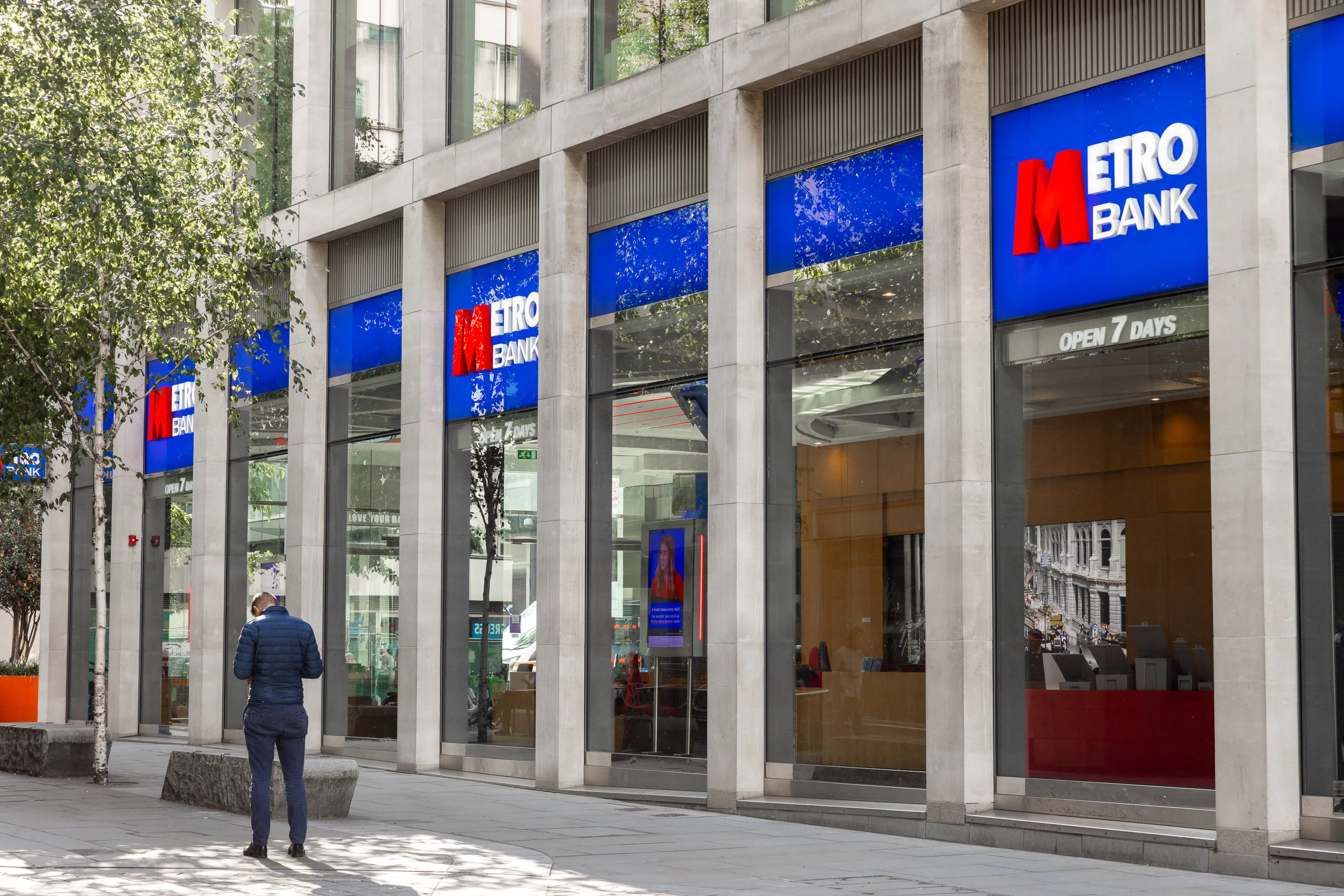 A Metro Bank Holdings Plc branch in London, UK.