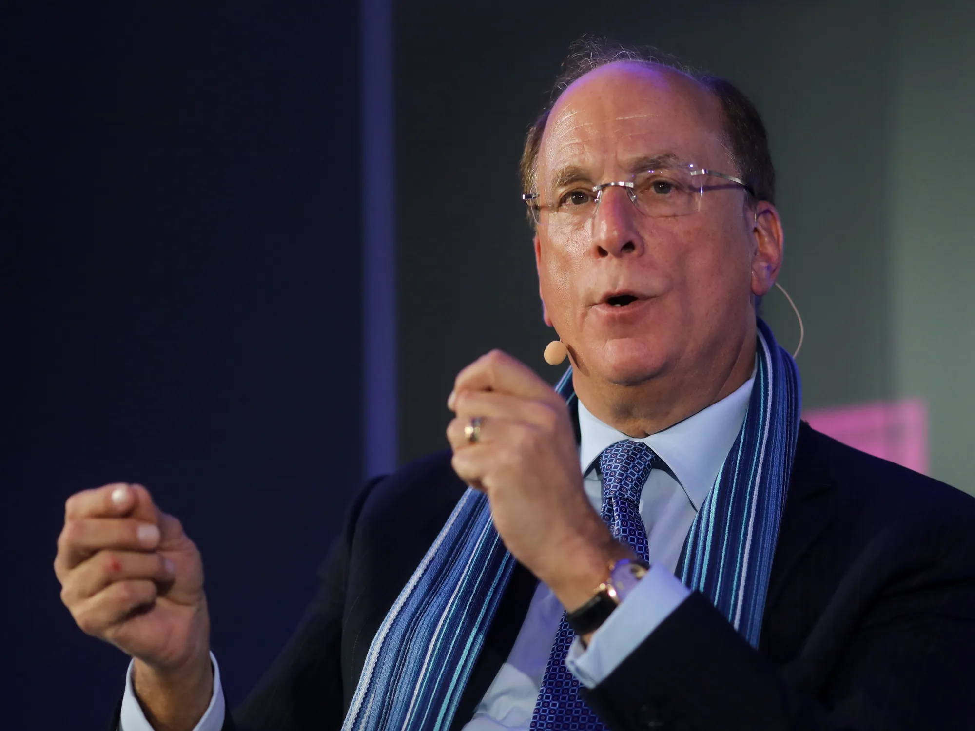 Larry Fink, chief executive officer of BlackRock Inc.