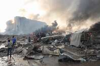 Large Explosion In Lebanon's Capital