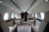 Passenger seats stand inside the cabin of a Bombardier Inc. Global 6000 business jet during a media event at Seletar Aerospace Heights in Singapore, on Wednesday, Feb. 27, 2019. Bombardier is more than doubling the size of its bond buybacks to as much as $1.83 billion after raising twice the amount initially expected in its new debt sale on Thursday amid a red-hot junk-bond market.