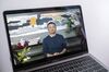A video recording of a livestream of Jack Ma, on Jan. 20.