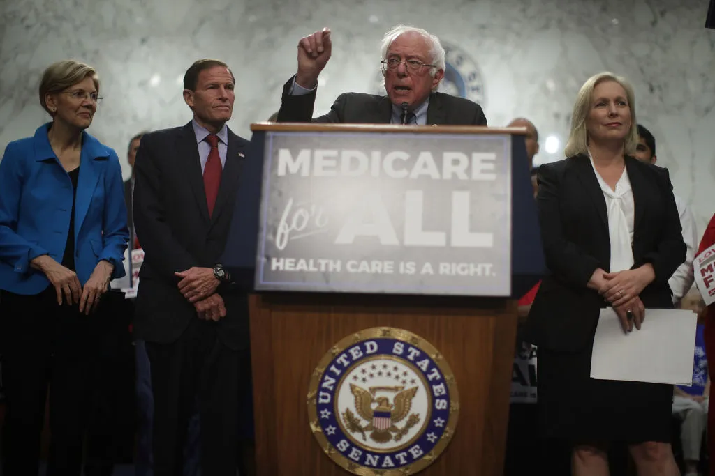 There are at least three 2020 candidates in this photo.