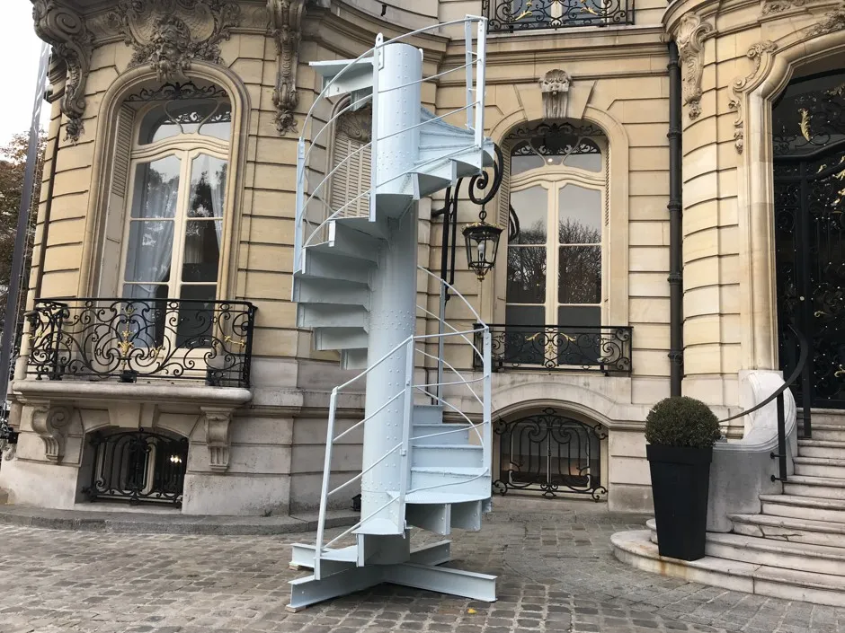 These 24 stairs from the Eiffel Tower could be yours.
