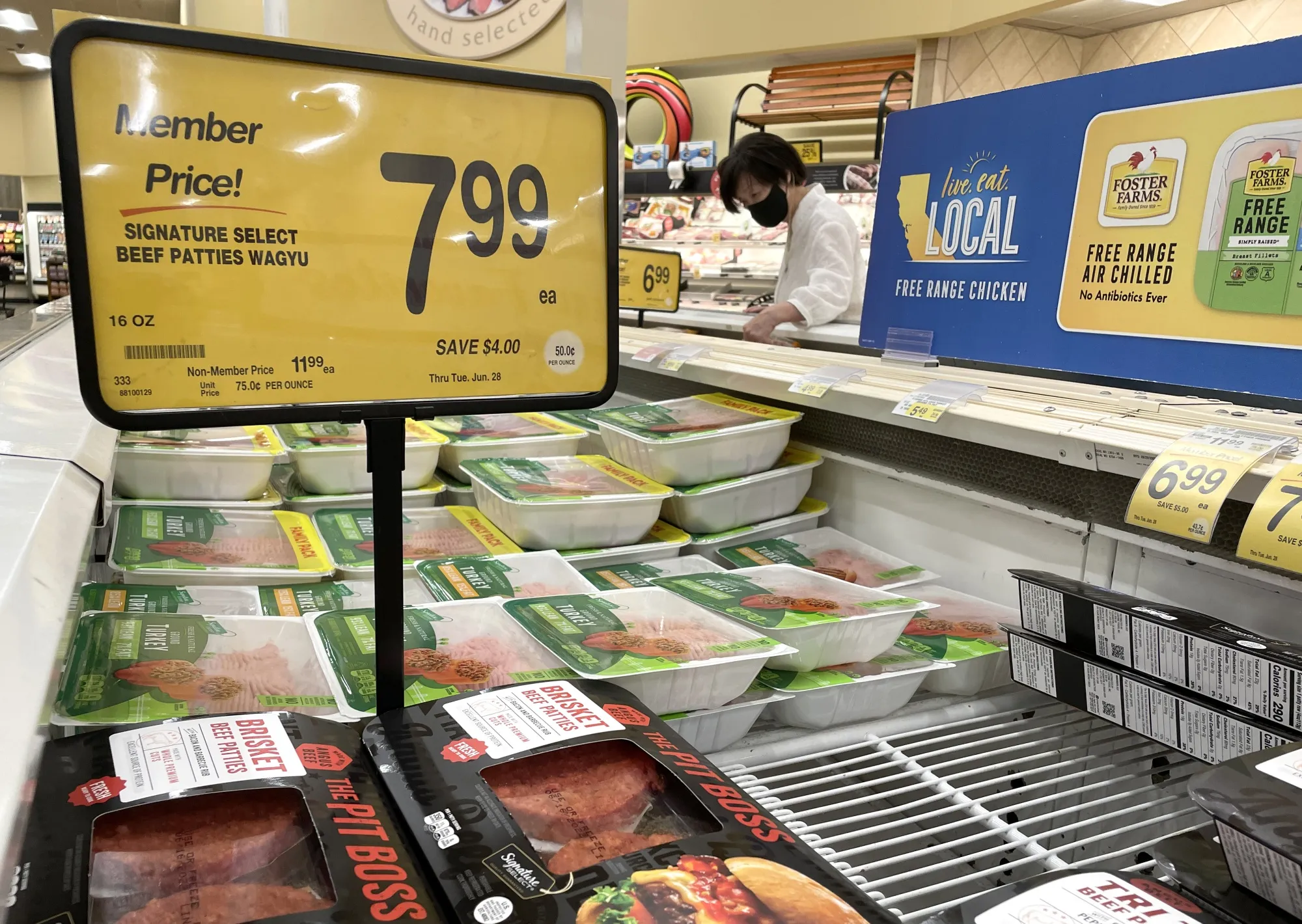 Food prices are just one component of inflation indexes.