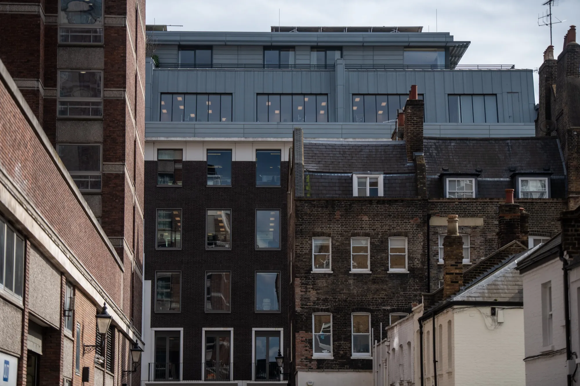 The building that houses the office of boutique fund Attestor in London.