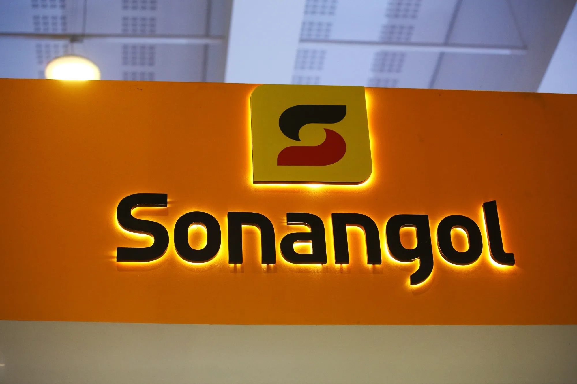 The Sonangol pavilion during African Energy Week.