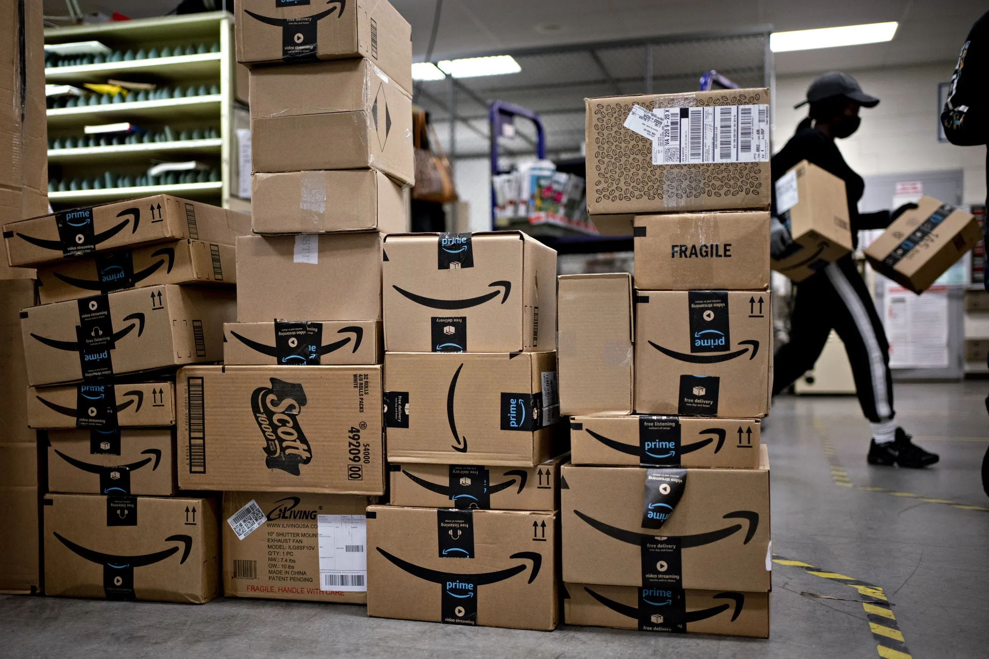 Mail Delivery As U.S. Postal Service Starts Review Of Package Fees