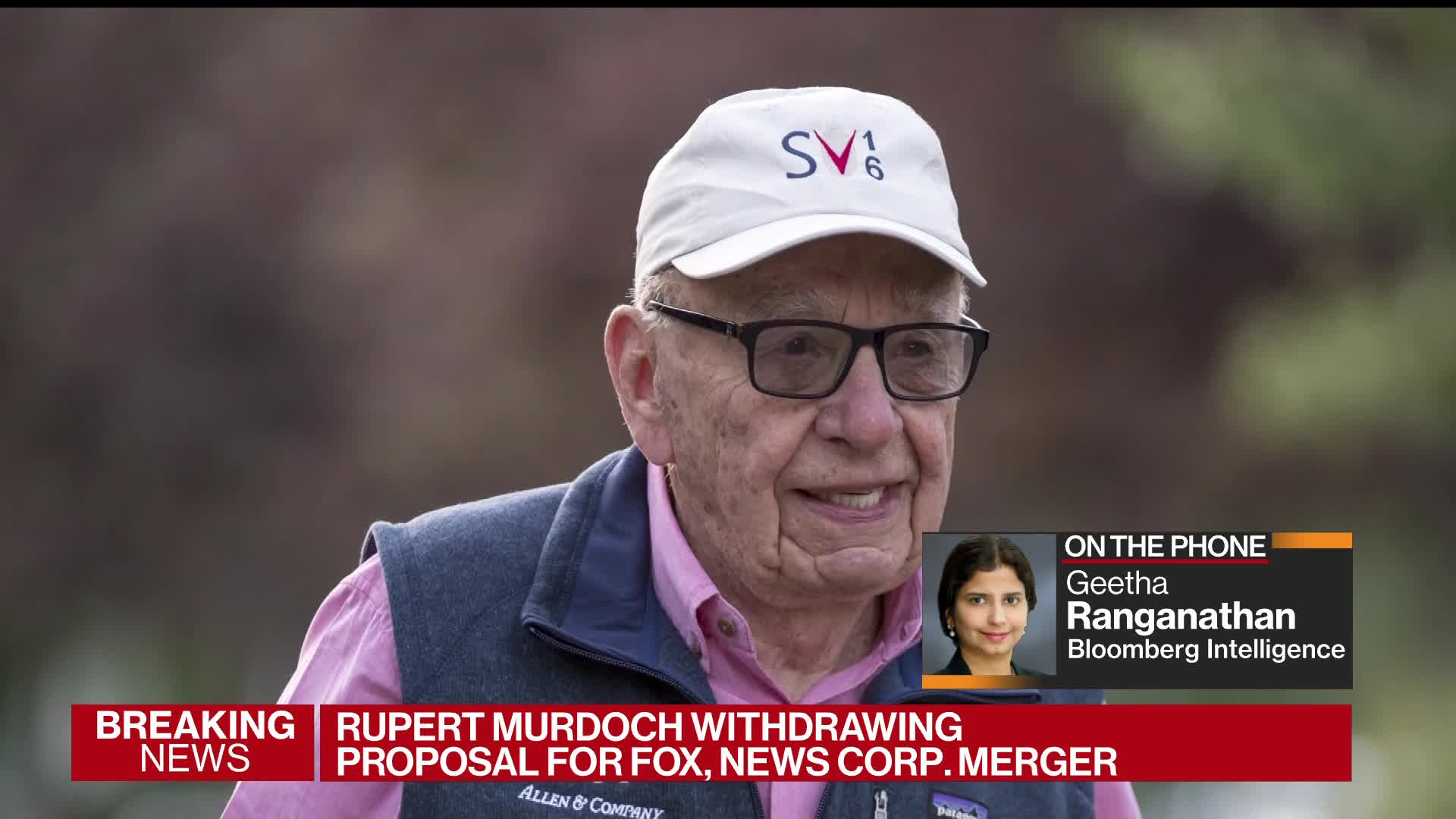 Watch Rupert Murdoch Won't Try To Recombine Fox, News Corp. - Bloomberg