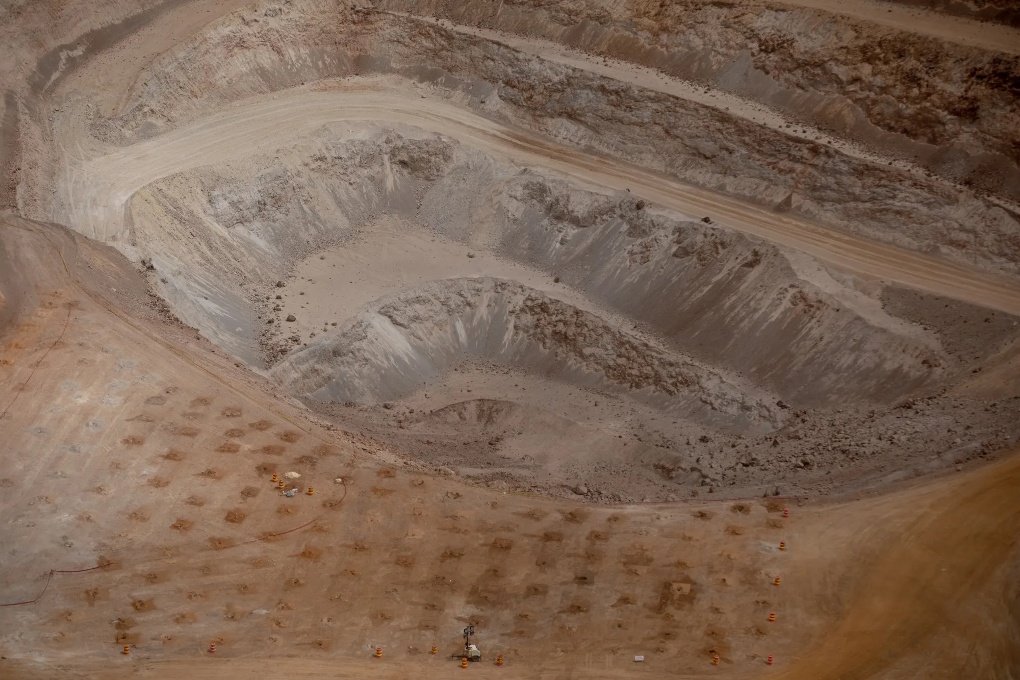 Mina de oro en Ayacucho, Perú