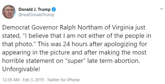 Ralph Northam Has Donald Trump — and Everyone Else — Talking About Racism Again