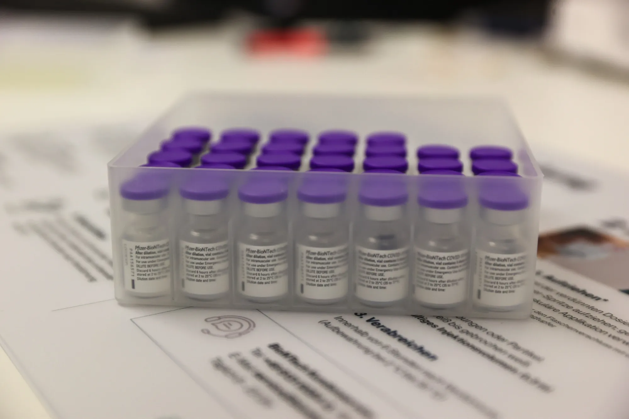 Covid-19 Vaccination Center As Germany's Vaccine Rollout Faces Criticism