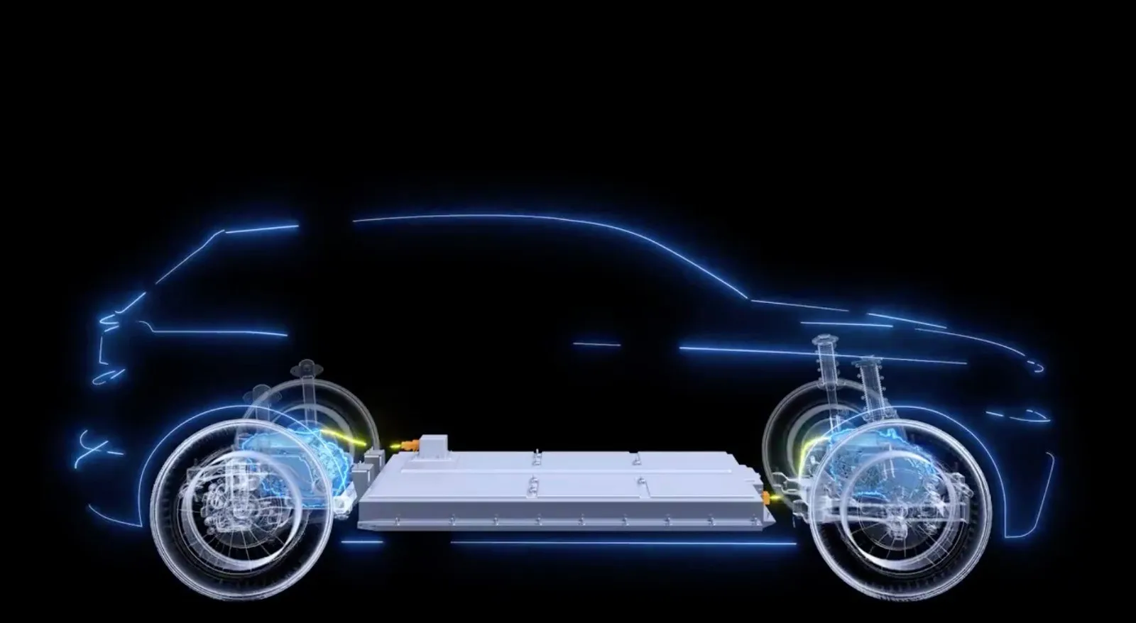 An artist's impression of the first electric vehicle, a C-SUV, to be manufactured by&nbsp;Turkey’s Automobile Joint Venture Group Inc.&nbsp;