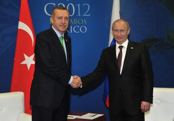 In happier times.
