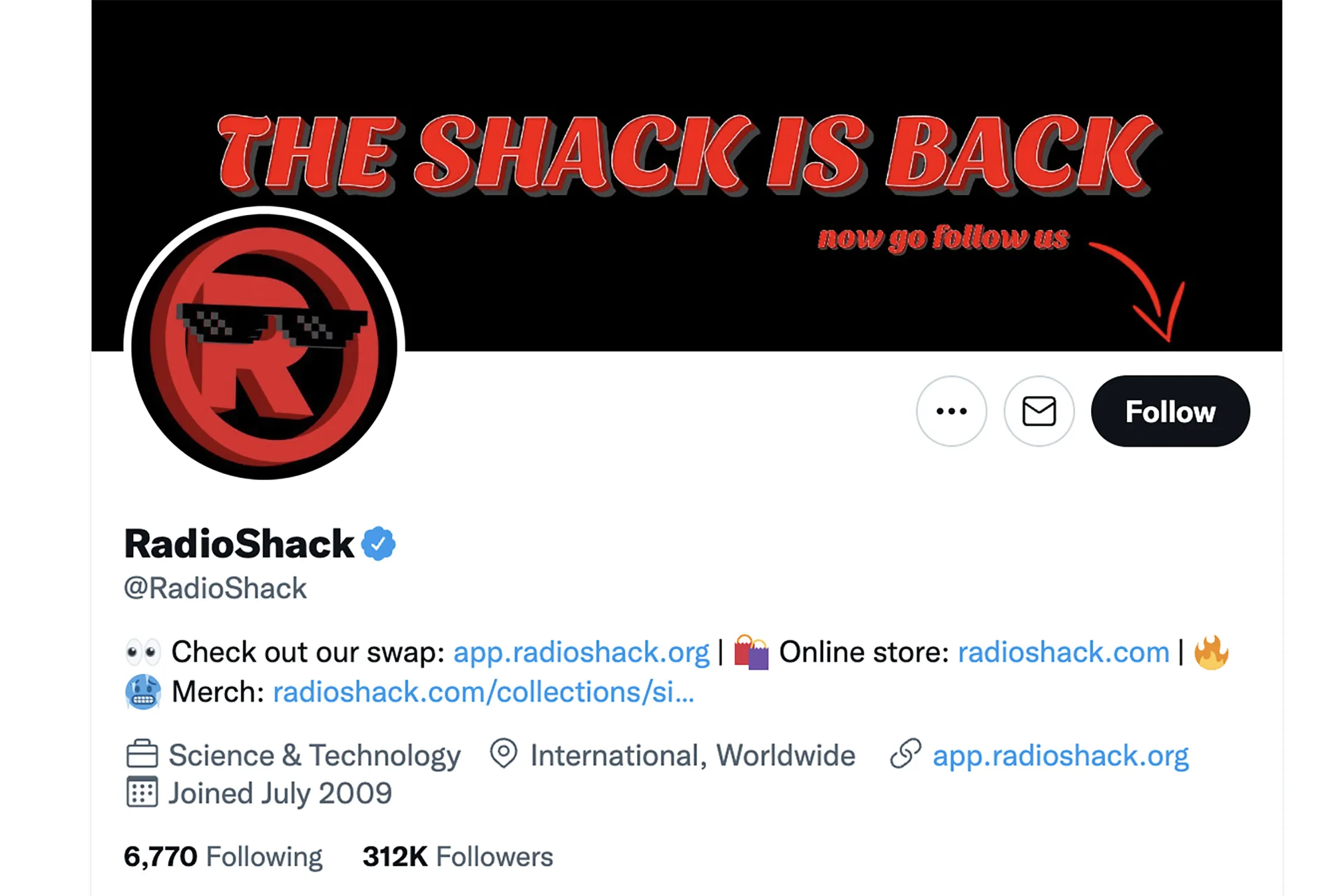 RadioShack Offensive Tweets Mark Its New Cryptocurrency Strategy - Bloomberg