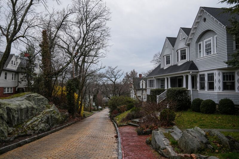 Homes in the Lawrence Park Historic District of Bronxville, New York, US