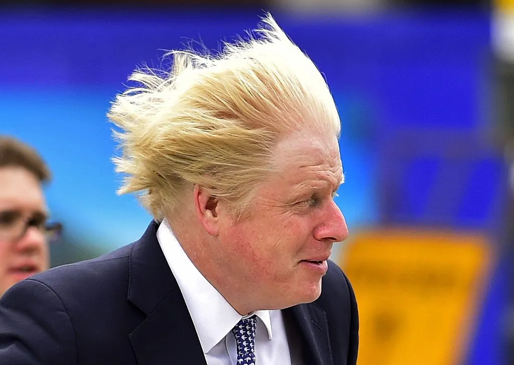 Boris Johnson is in the wind.