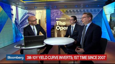Watch U.S. 3M-10Y Yield Curve Inverts for First Time Since 2007 - Bloomberg->