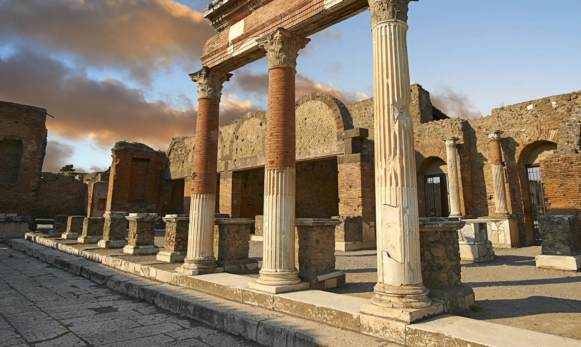 Corinthian Porticus in Pompeii