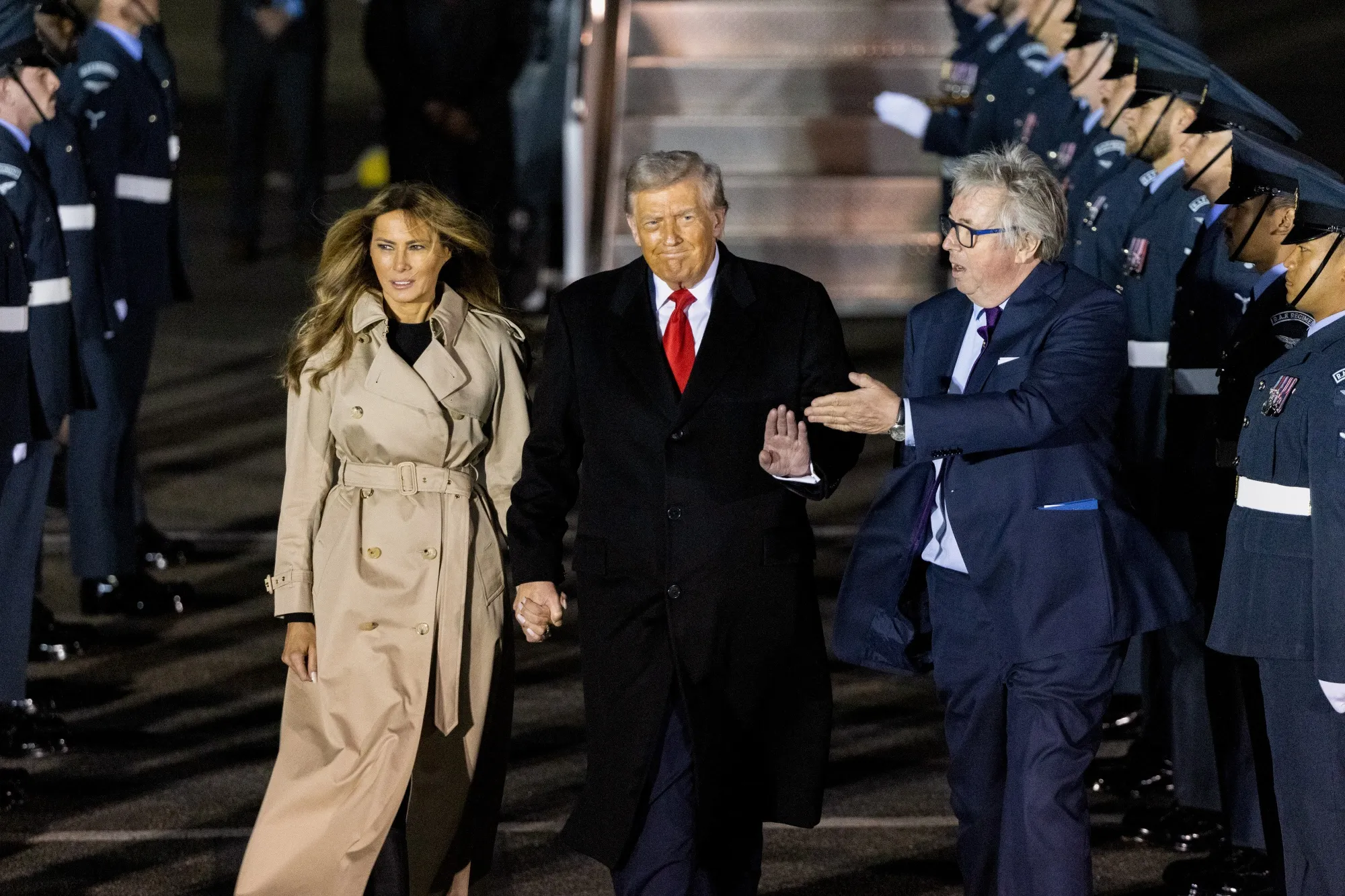 Trump Arrives in the UK for Second State Visit - Bloomberg