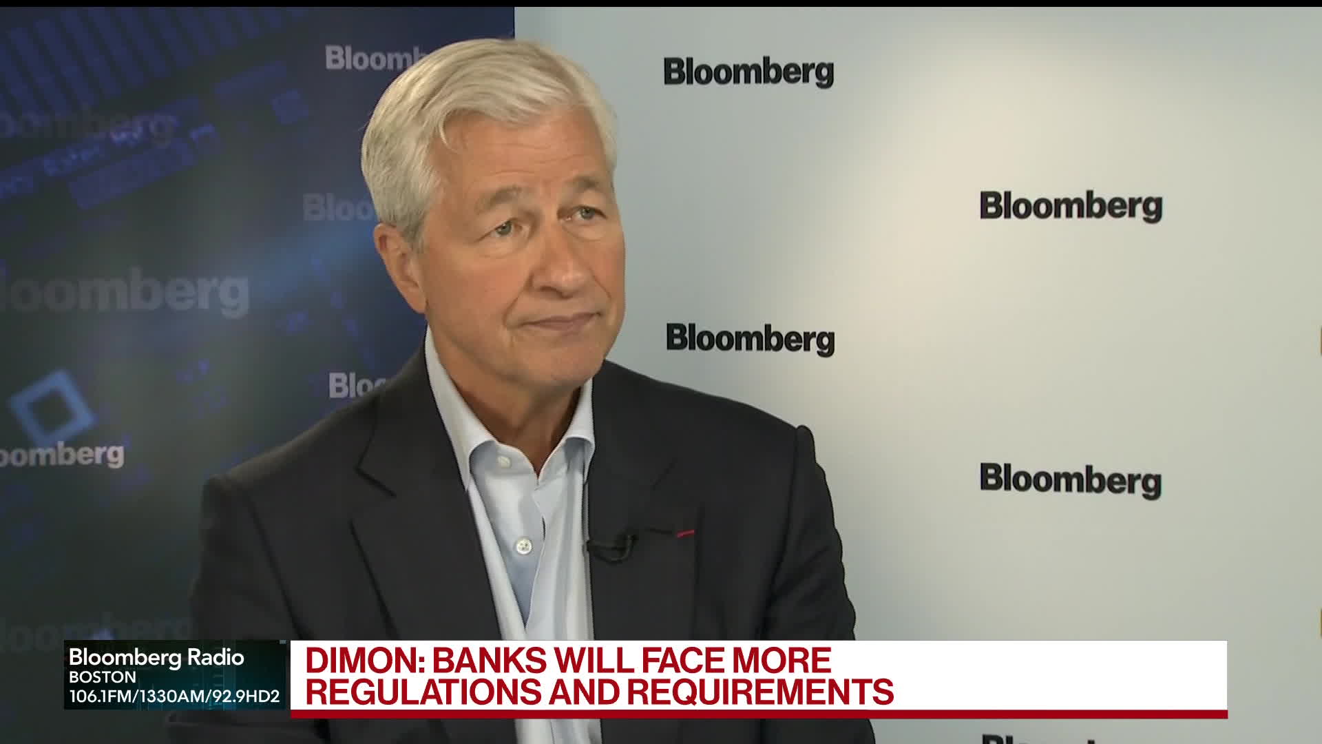 Watch JPMorgan's Dimon Says 'We Need Big Banks' - Bloomberg