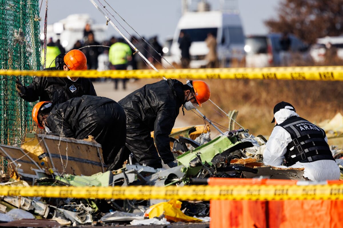 韓国機事故、フライトデータレコーダー主要部品失う－調査遅れも