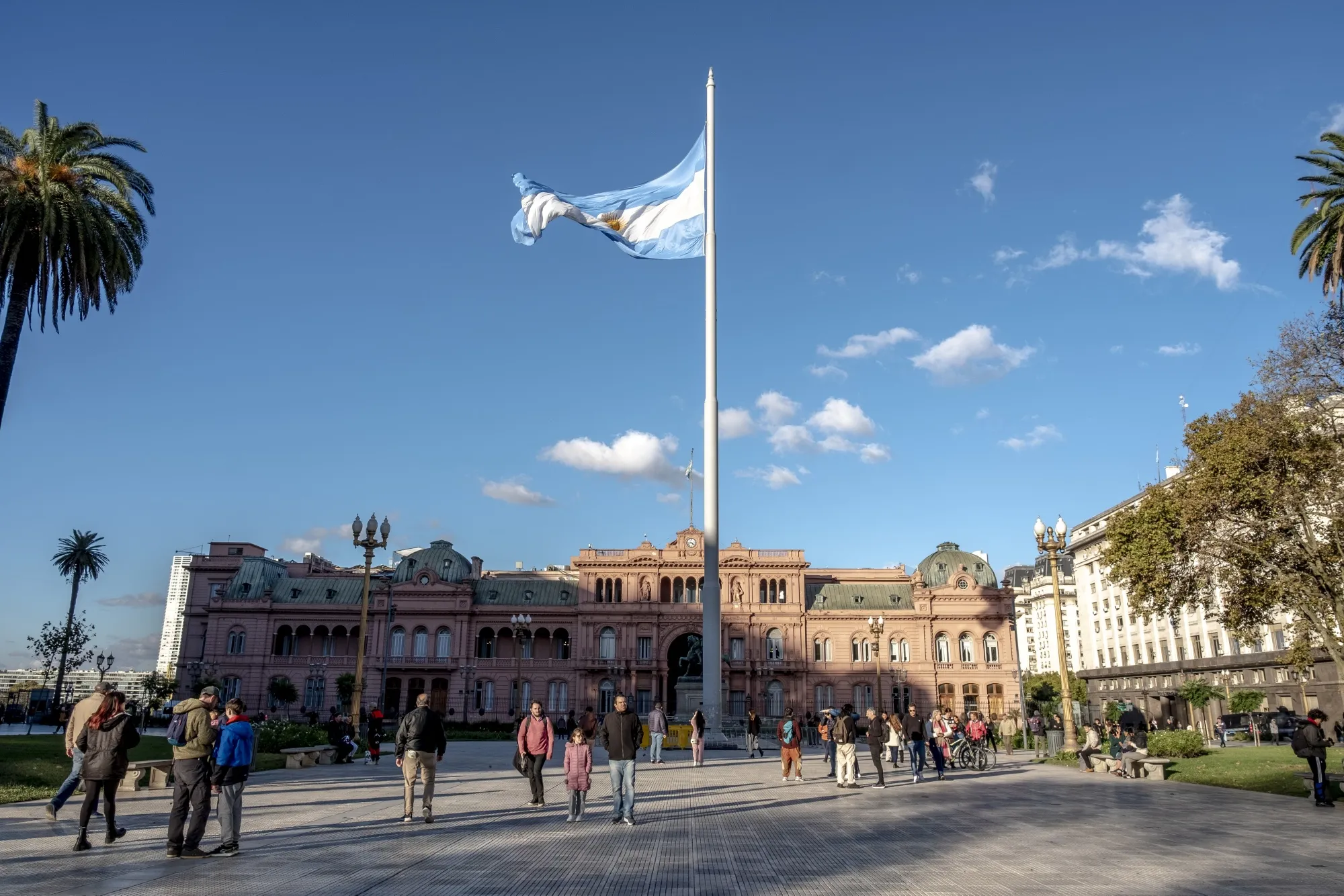 President Javier Milei Speaks At Holocaust Commemoration Ceremony