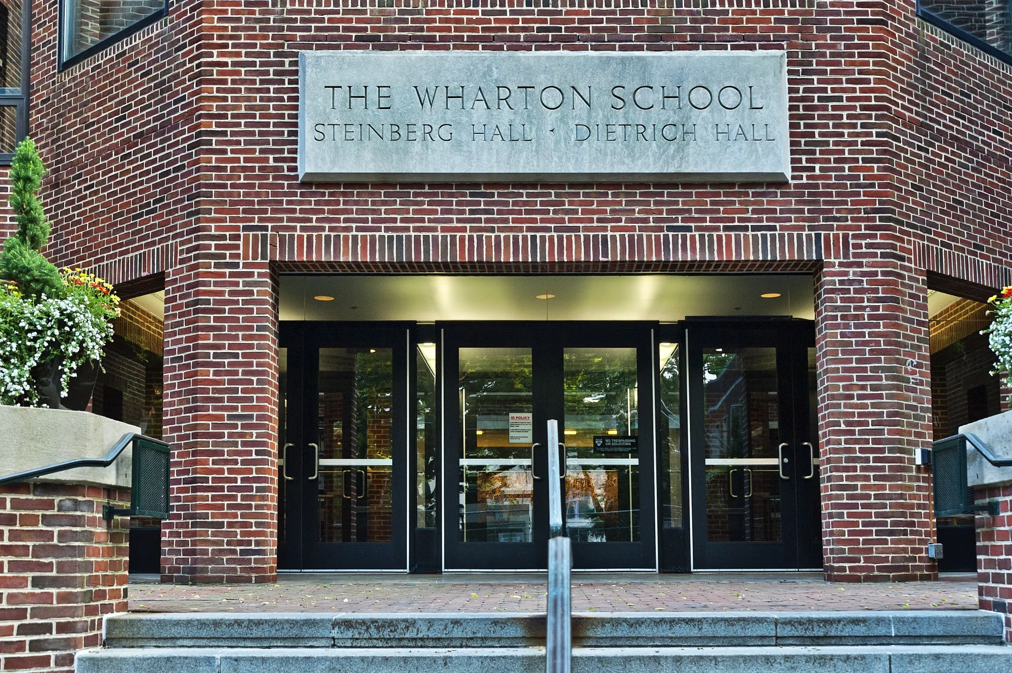 The Wharton School of&nbsp;the University of Pennsylvania.&nbsp;