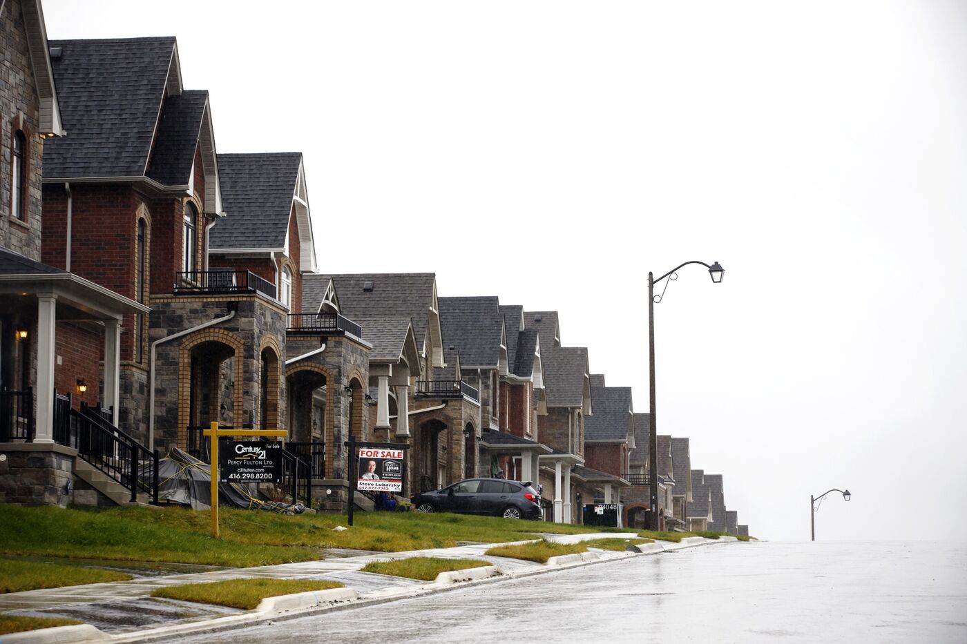 Home Construction Outside Of Toronto Ahead Of New Housing Price Figures