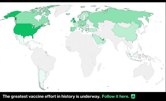 N.Y. Vaccine Shortage Eases; California Cases Slow: Virus Update