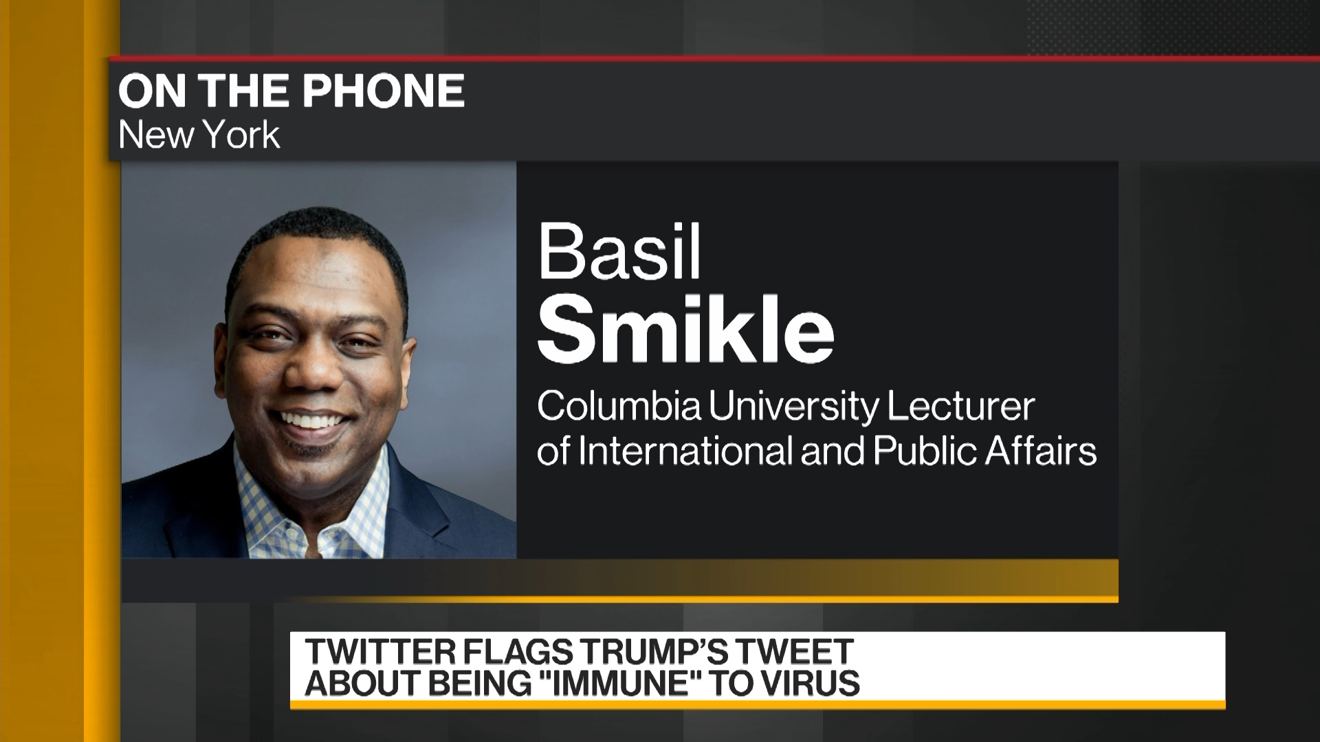 Watch Dr. Basil Smikle on Trump's Virus Recovery, Presidential Debates