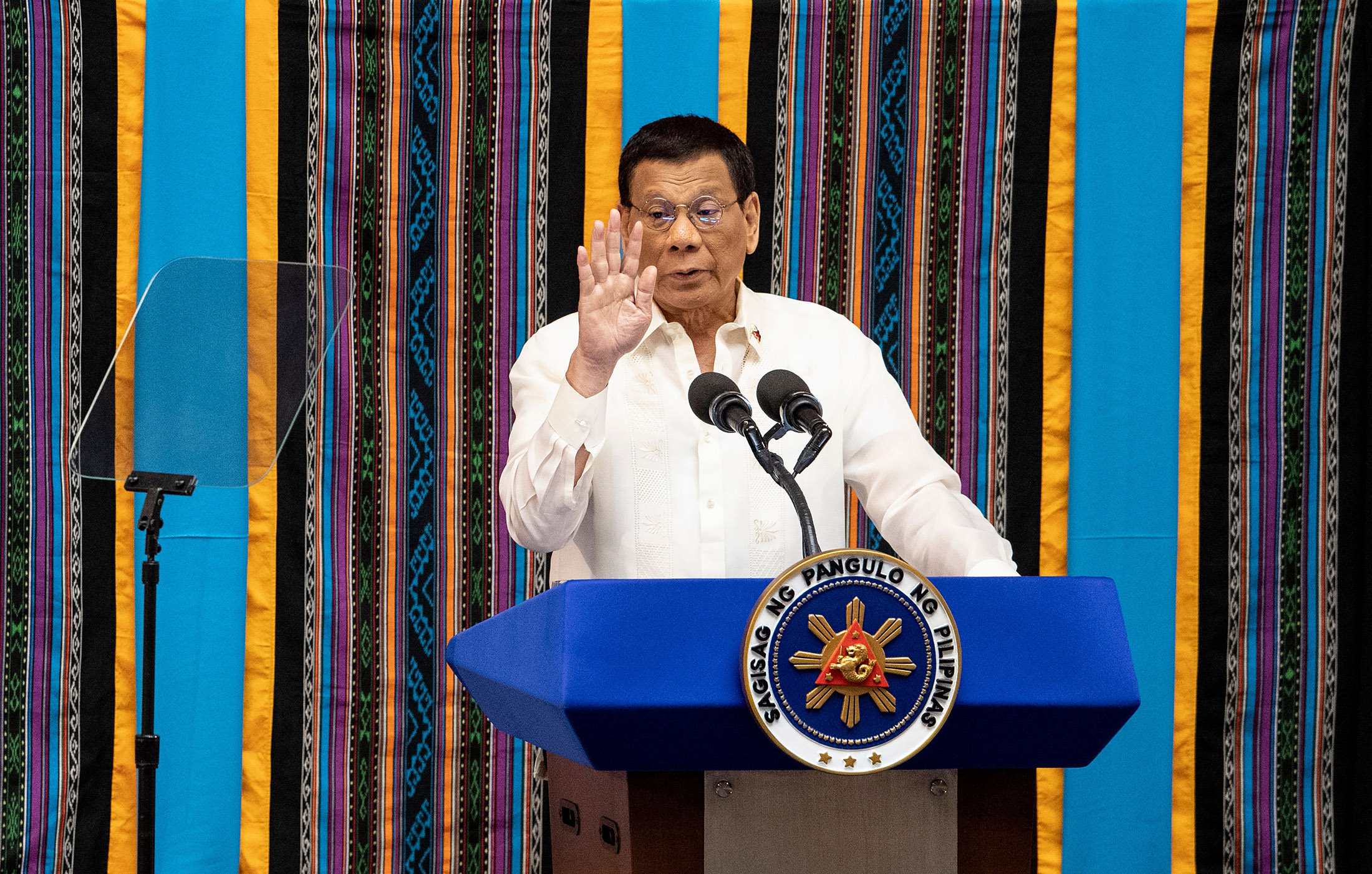 Rodrigo Duterte on July 22.