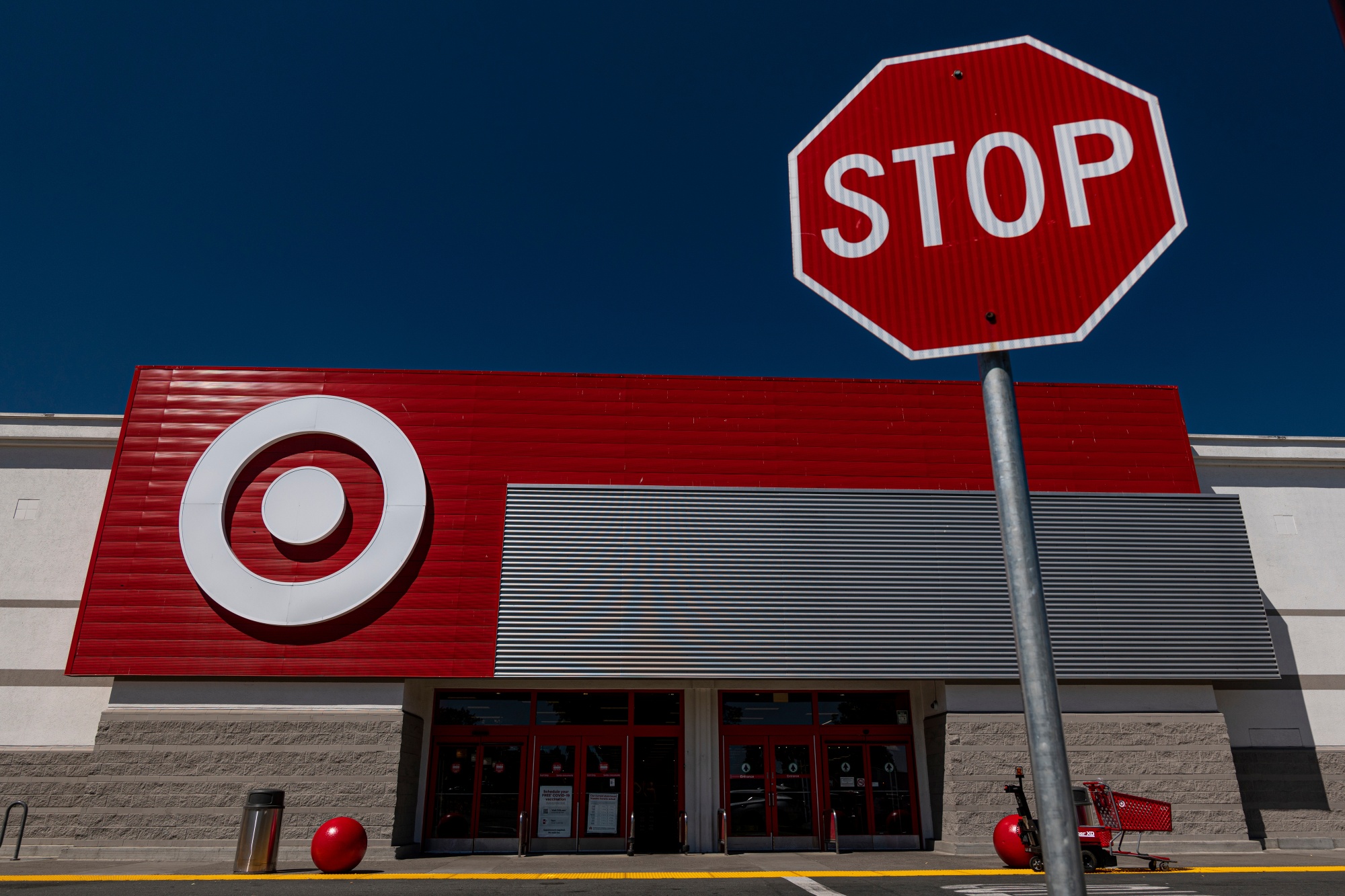 A Target store in Pleasant Hill, California, on May 11.