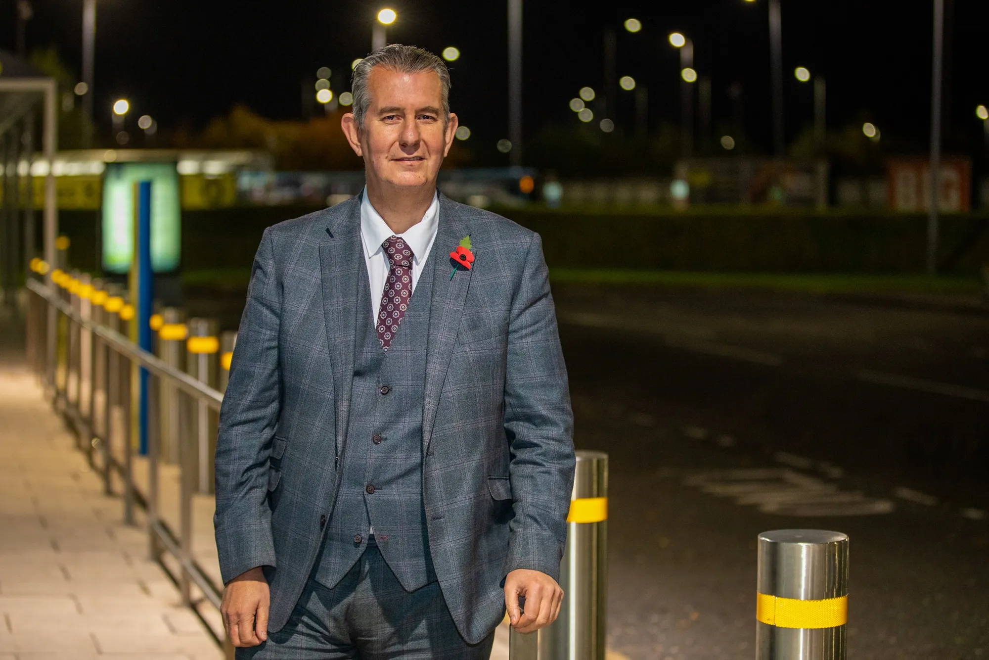 Edwin Poots in Belfast, on Nov. 10.