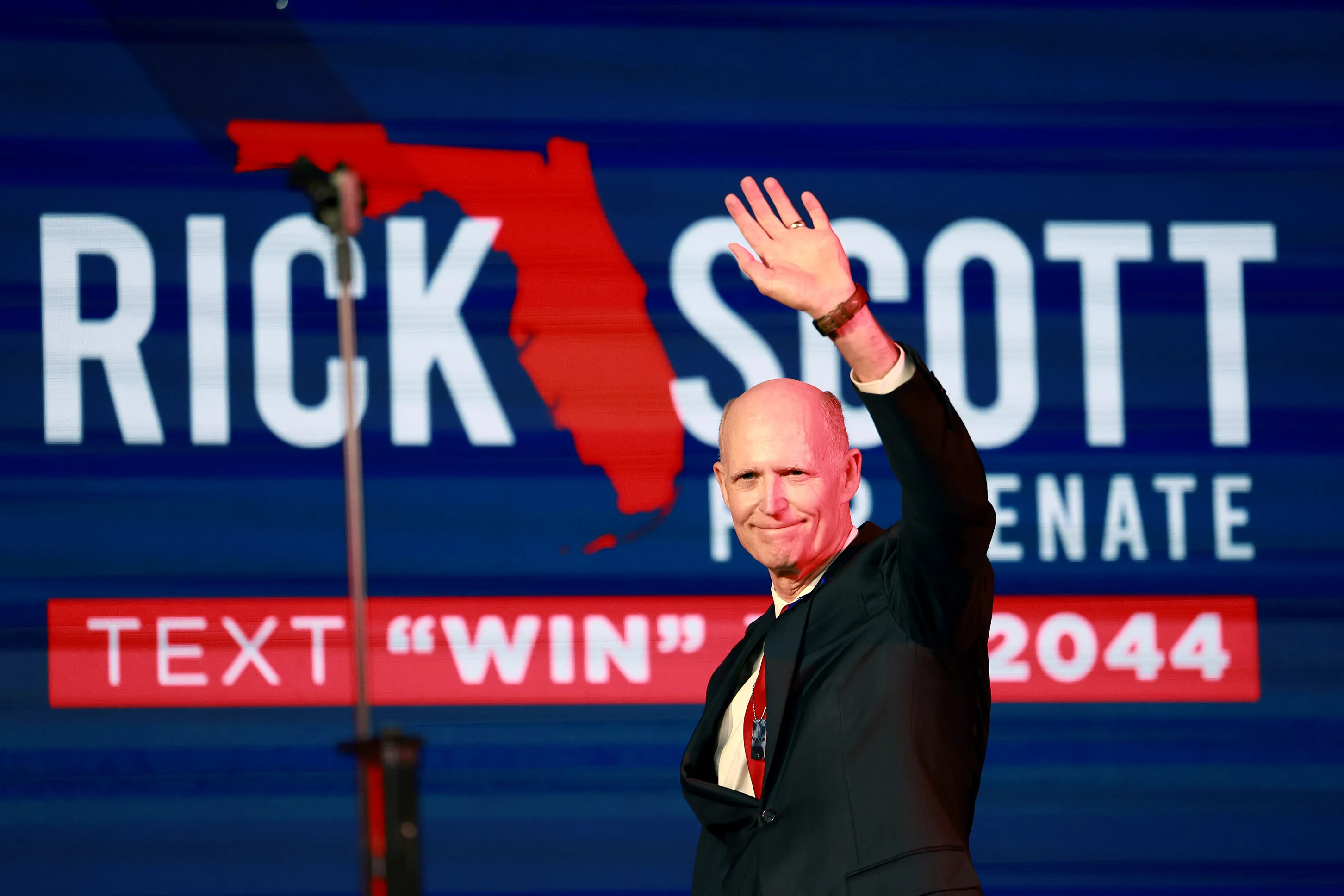 Senator Rick Scott of Florida said he was a target.
