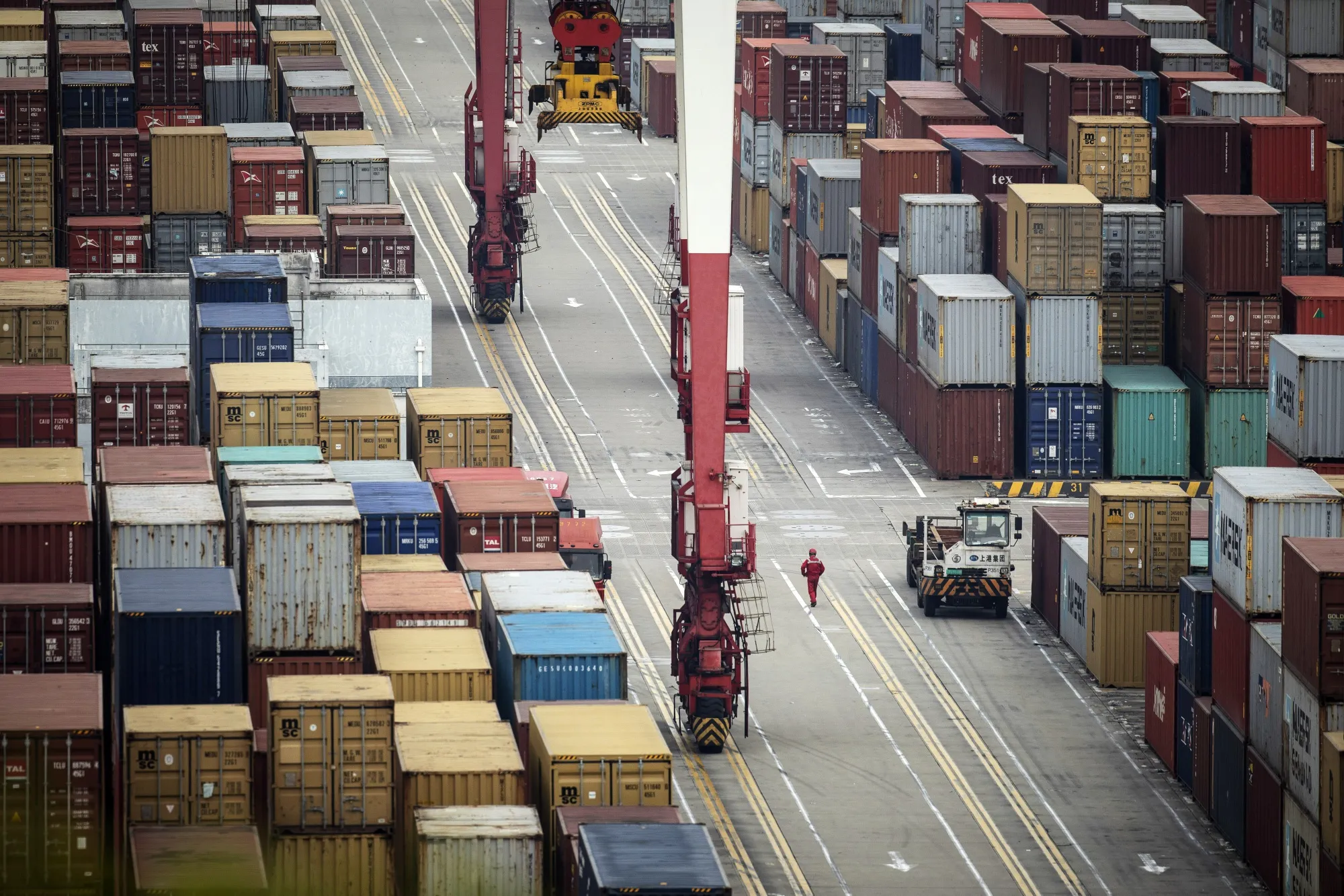 Shanghai's Container Port as U.S. Hikes Tariffs Amid Trade Talks