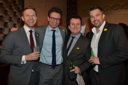 Kevin Matthews, Matthew Landy, David Hume and James Ambler