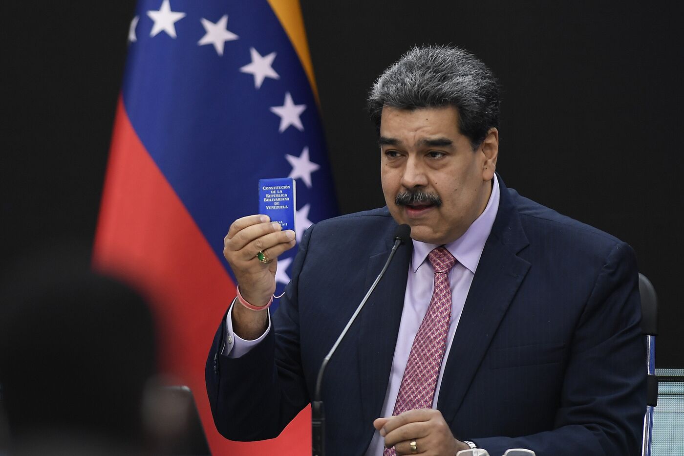 President Maduro Holds Press Conference 