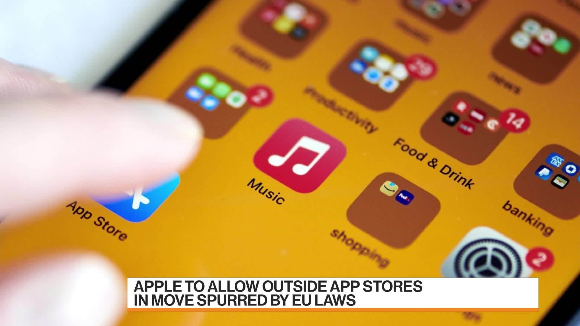 La France Est Arrivée à L installation Locale Will Apple Allow Users to Install Third-Party App Stores, Sideload in Europe? - Bloomberg