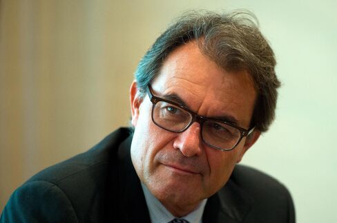 Catalan President Artur Mas